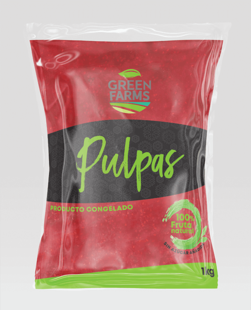 Pulpa Frambuesa Greenfarms